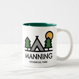 Manning Provincial Park Two-Tone Coffee Mug