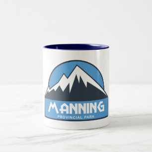 Manning Provincial Park Two-Tone Coffee Mug