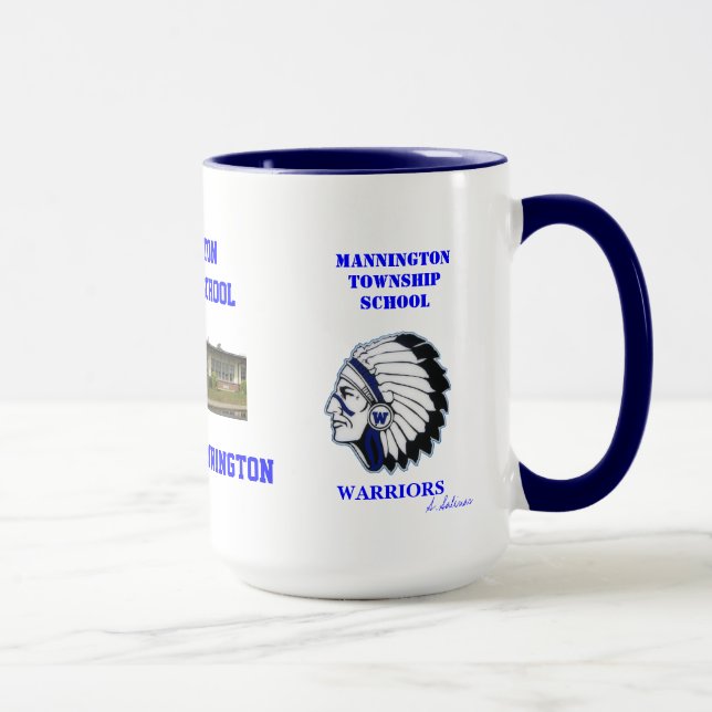Mannington Township School Mug (Right)