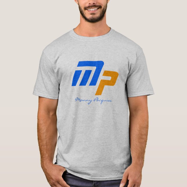 Manny Pacquiao grey T-Shirt (Front)