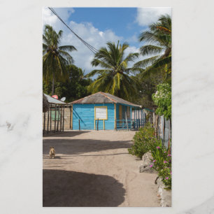 Mano Juan village in Saona Domenican Republic Stationery