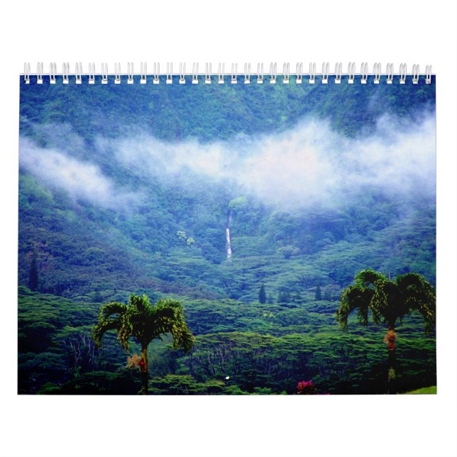 Manoa Valley Hawaii Calendar (Cover)