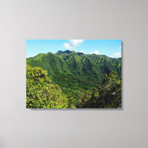 Manoa Valley Morning Canvas Print