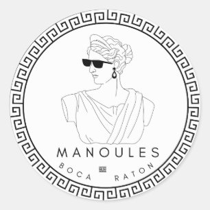 Manoules Small Stickers