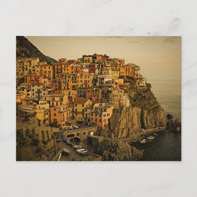 Manrola - Cinque Terre, Italia Postcard (Front)