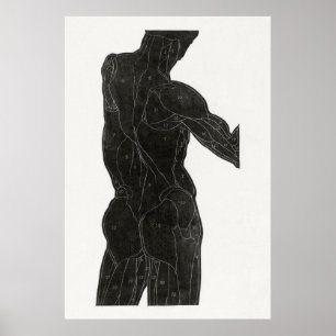 Man's Anatomy Poster
