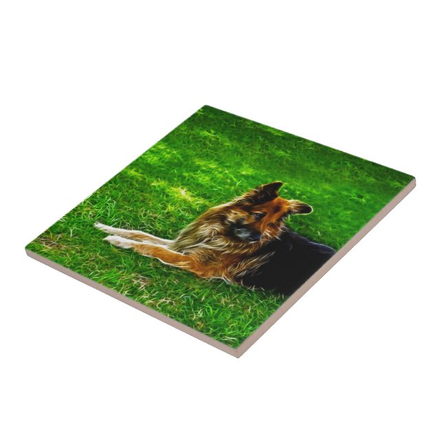 Man's Best Friend #1 Tile (Side)