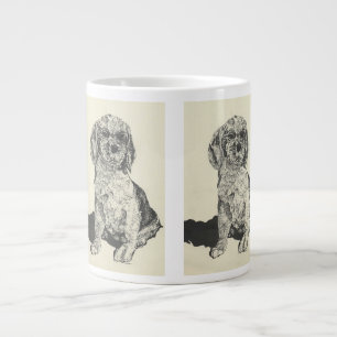 Mans Best Friend  Cocker Spaniel Large Coffee Mug