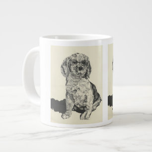 Mans Best Friend  Cocker Spaniel Large Coffee Mug