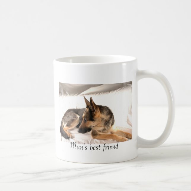 Man's best friend coffee mug (Right)