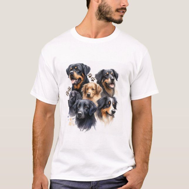 MAN'S BEST FRIEND T-Shirt (Front)