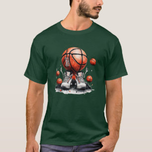 Man's Dark Green Basic T-shirt. T-Shirt