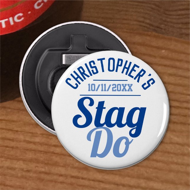 Man's Stag Do Bottle Opener (Creator Uploaded)