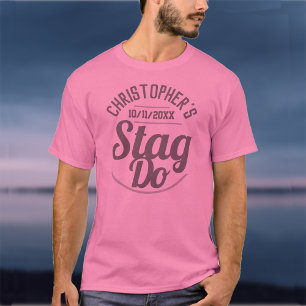 Man's Stag Do T-Shirt