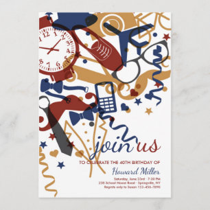 Man's Style Invitation