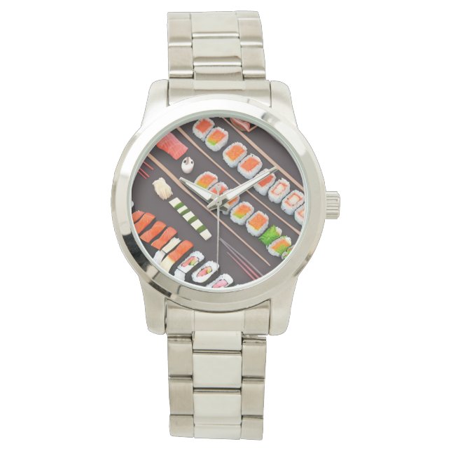 Mans Sushi Watch for the Sush Lover (Front)