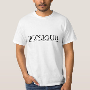 Man's T-Shirt/Bonjour T-Shirt