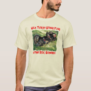 Mans turkey tee , Wild Turkey Spring Fling.