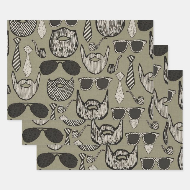 Manscaping Wrapping Paper Sheet (Set)