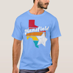 Mansfield Texas Vintage Distressed Souvenir 2 T-Shirt