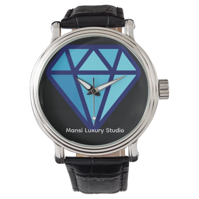 Mansi Luxury Studio Diamond Logo Smartwatch  Watch (Front)