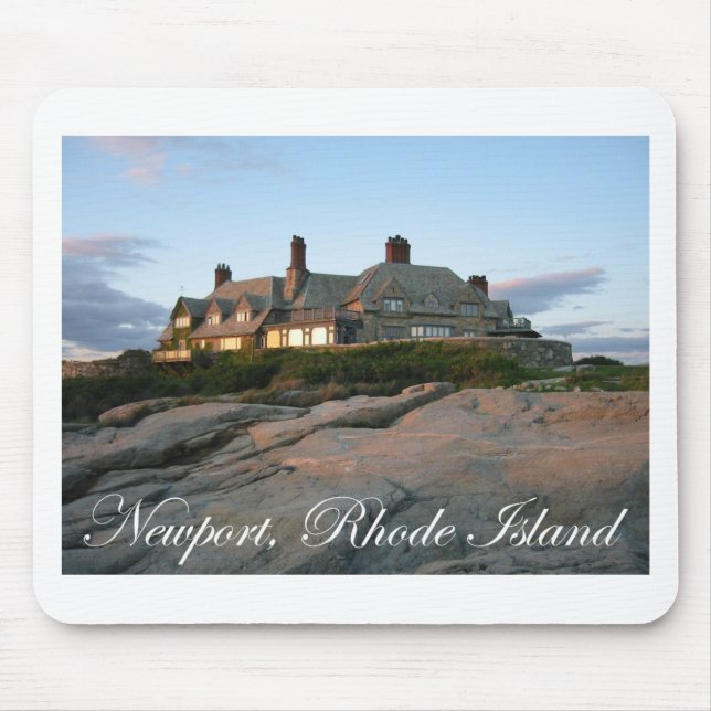 Mansion in Newport Mouse Mat (Front)
