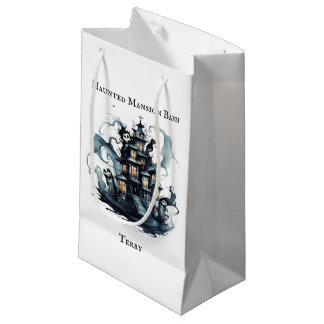 Mansion Mystique: Haunted Halloween Party  Small Gift Bag