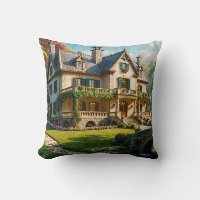 Mansion of the Perfect Captured Moment Cushion (Front)