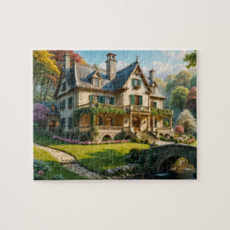 Mansion of the Perfect Captured Moment Jigsaw Puzzle