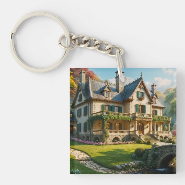 Mansion of the Perfect Captured Moment Key Ring (Front)