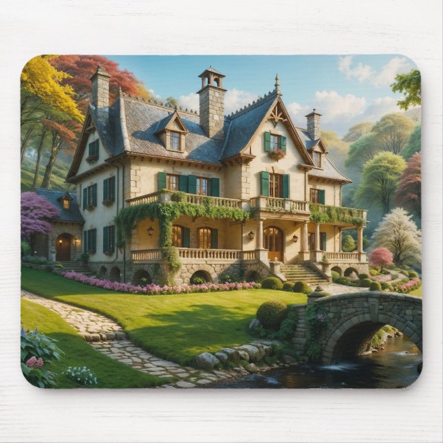 Mansion of the Perfect Captured Moment Mouse Mat (Front)