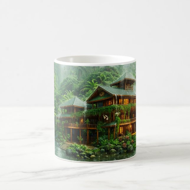 Mansion of the Tropical Rainforest Coffee Mug (Center)