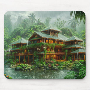 Mansion of the Tropical Rainforest Mouse Mat