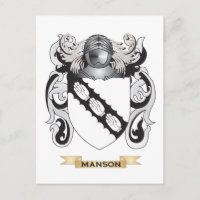 Manson Coat of Arms (Family Crest)