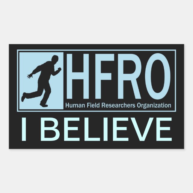 Mansquatch Rectangular Sticker (Front)