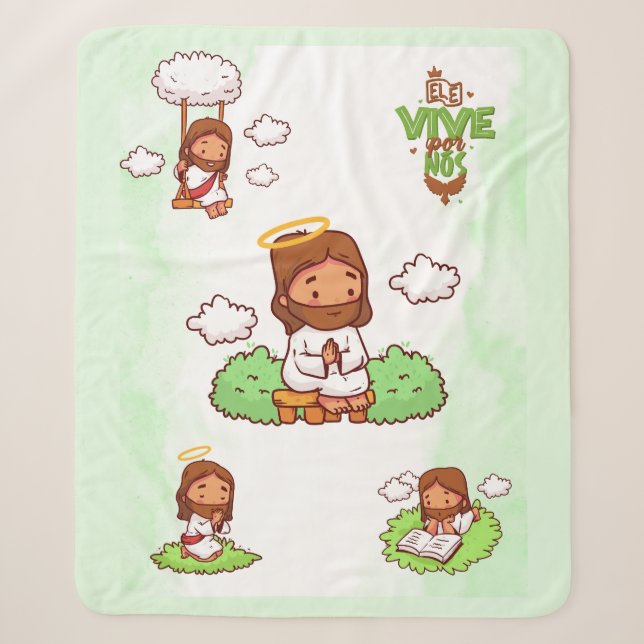 Manta Blanket He lives for us (Front)