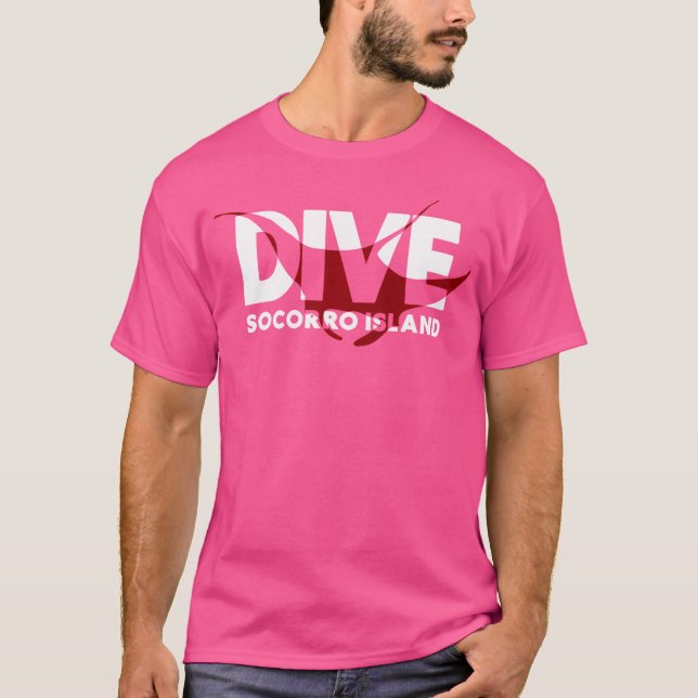 Manta Diving Socorro Island Mexico T-Shirt (Front)