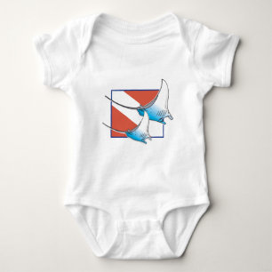 Manta Ray Baby Bodysuit