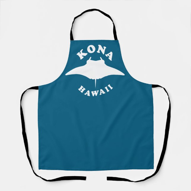 Manta Ray Diving in Kona, Hawaii Apron (Front)