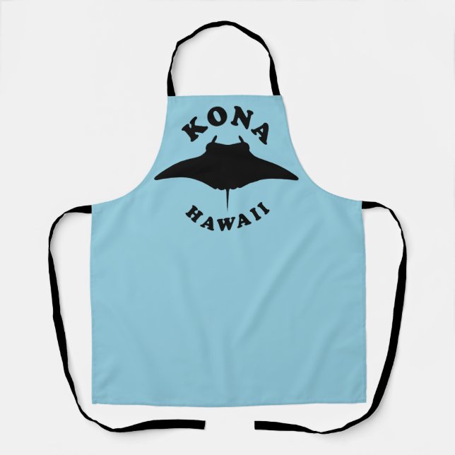 Manta Ray Diving in Kona, Hawaii Apron (Front)
