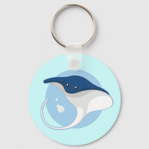 Manta Ray Key Ring