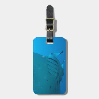 Manta Ray Luggage Tag
