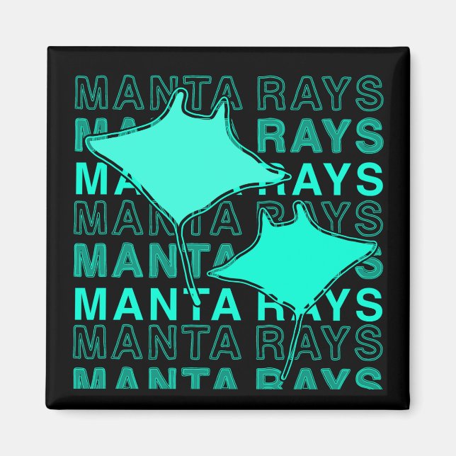 Manta Ray Magnet (Front)