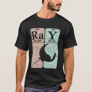 Manta Ray Periodic Table Elements Stingray T-Shirt