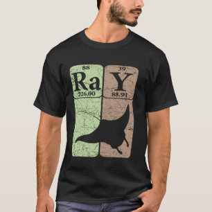 Manta Ray Periodic Table Elements Stingray T-Shirt
