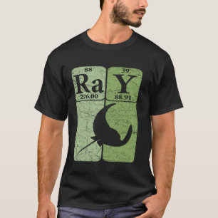 Manta Ray Periodic Table Elements Stingray T-Shirt