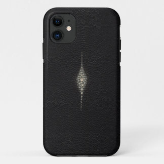 MANTA RAY STING RAY TEXTURED BLACK iPHONE 5 CASE