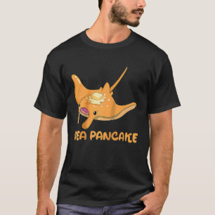 Manta Ray Stingray Fish Pancake Cake Ocean Biologi T-Shirt