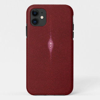 MANTA RAY TEXTURED RUBY RED iPHONE 5 CASE