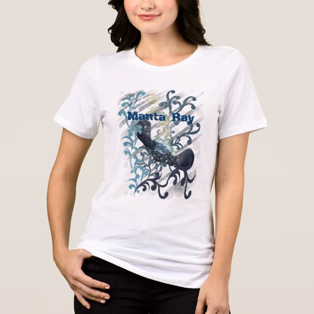 Manta Ray Tri-Blend Shirt (Front)
